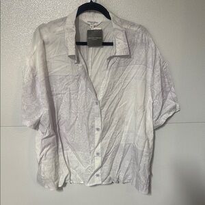 Grayson Threads White Button Down Shirt Relaxed Fit